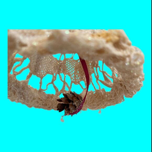 Vintage Handmade Starched Crochet Bell 2.5” Ornament From Kristi’s Gifts Texas - Picture 9 of 14